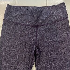 Women's NIKE Dri-Fit Ten Less Plastic Bottles ONE Capri Leggings Purple Medium